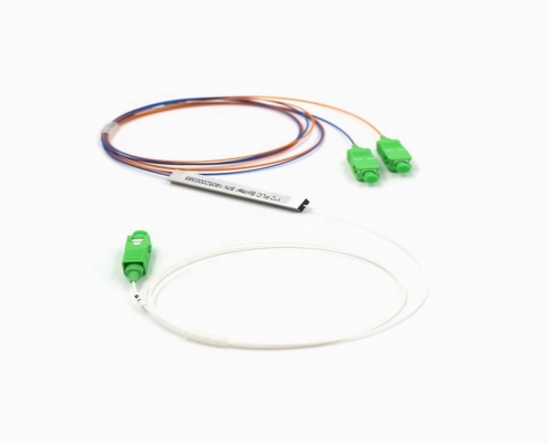 2Way FTTH Fiber Optic PLC Splitter