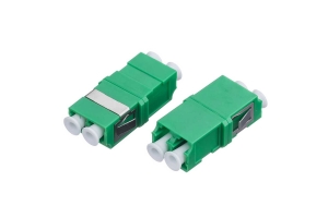 LC APC Duplex Adapter Flangeless (2)